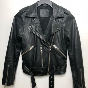 All Saints Balfern Leather Jacket